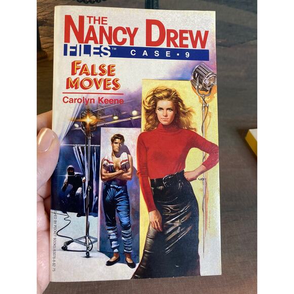 Vintage 80s Set of 10 Paperback Carolyn Keene Nancy Drew Files #1-10 1st Edition - Picture 4 of 12
